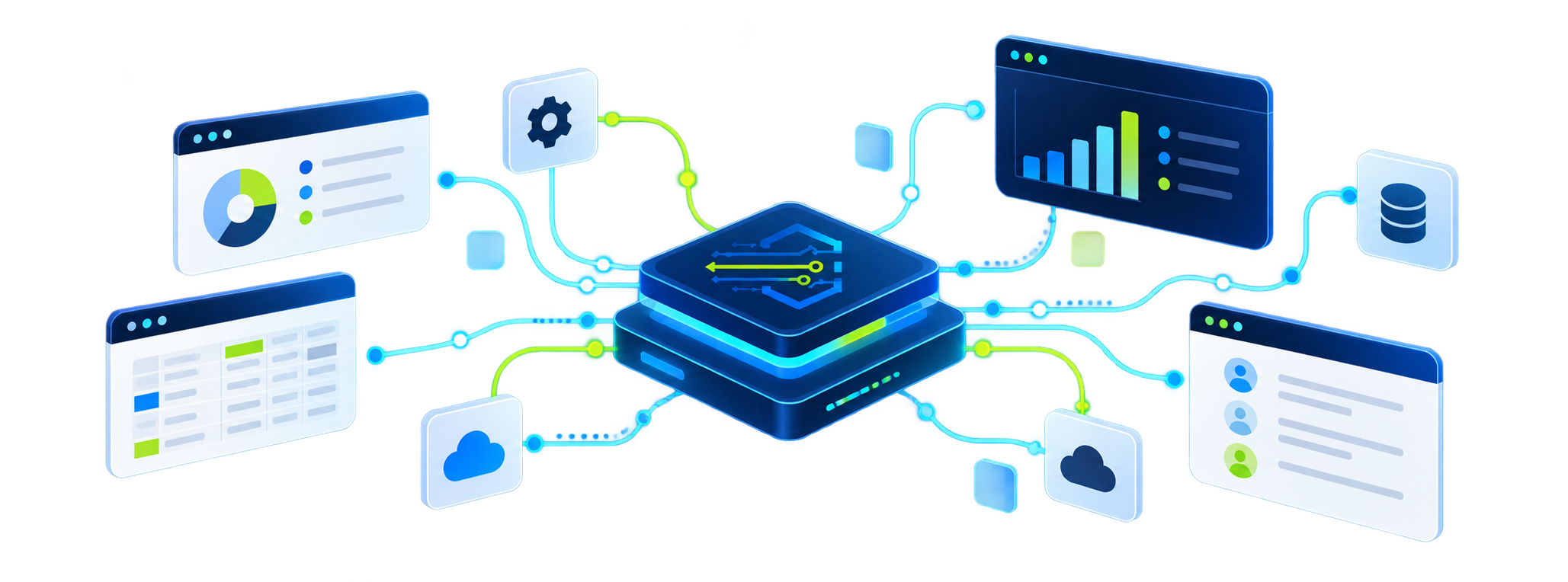 ALE connected software systems